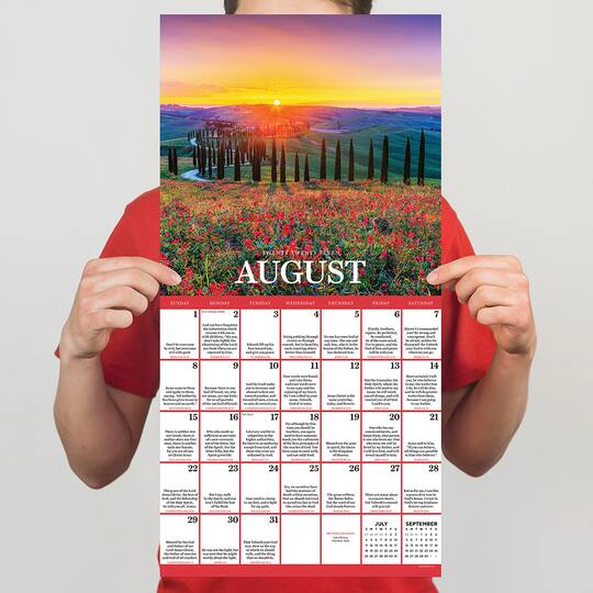 2027 Daily Verse Wall Calendar
